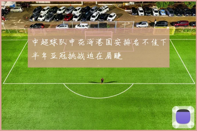 中超球队申花海港国安排名不佳下半年亚冠挑战迫在眉睫